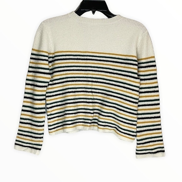 A.L.C. Women’s Meryl Striped Wool Blend Pullover Sweater Size Small - Picture 2 of 7